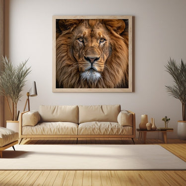 Lion Head Canvas